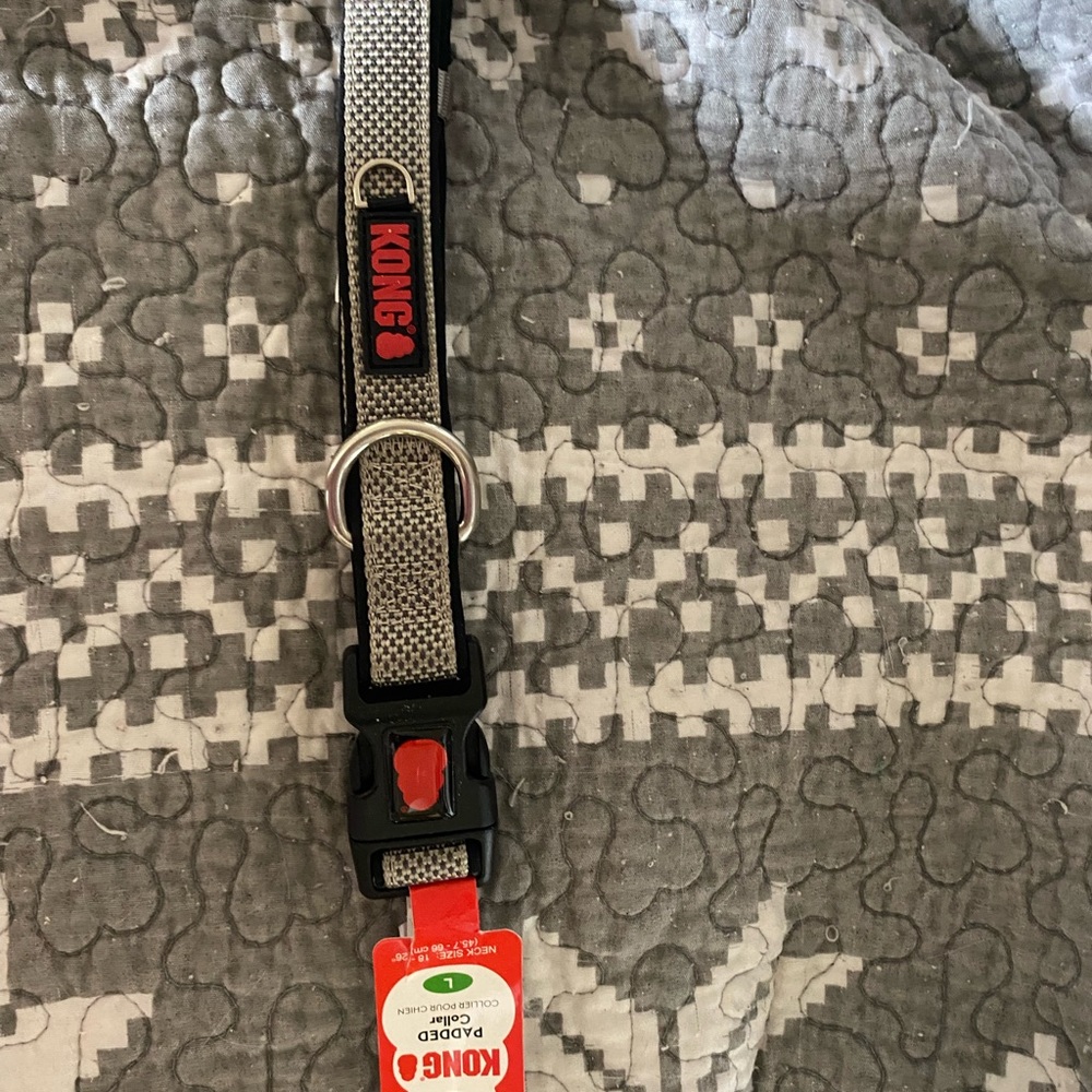 Kong dog collar